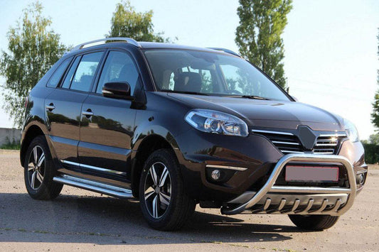 The WT003 bumper guard (stainless) for Renault Koleos 2008-2016 - Reelken Auto