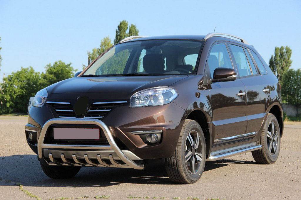 The WT003 bumper guard (stainless) for Renault Koleos 2008-2016 - Reelken Auto