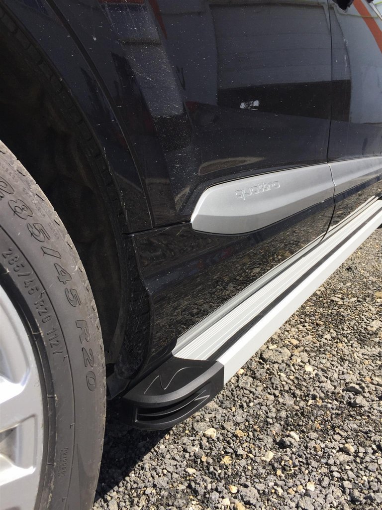 Side Steps Maya V4 (2 pcs, Aluminum) for Audi Q7 2015- - image 1