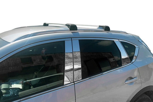 Cross trunk for integrated roof rails (2 pcs, aluminum) for Mazda CX-5 2017↗ - image 1