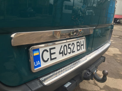 Trim above the number (stainless steel.) for Volkswagen Crafter 2006-2016 - image 3