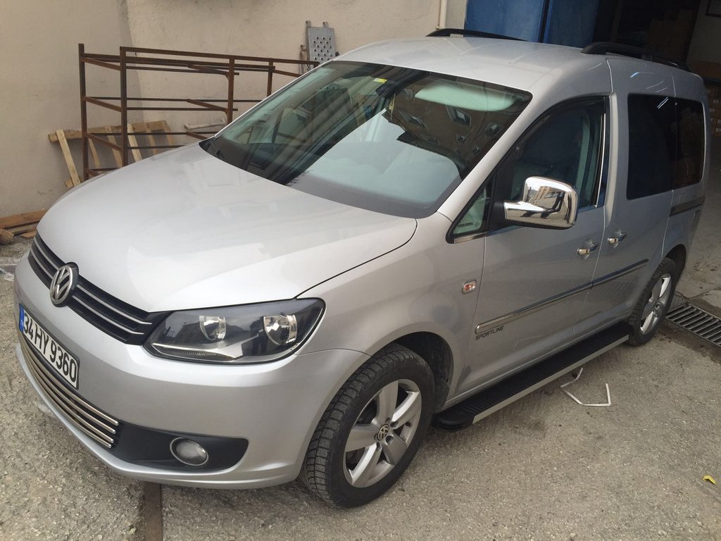 Chrome Mirror Covers (2 pcs) for Volkswagen Caddy 2004-2010 - image 2