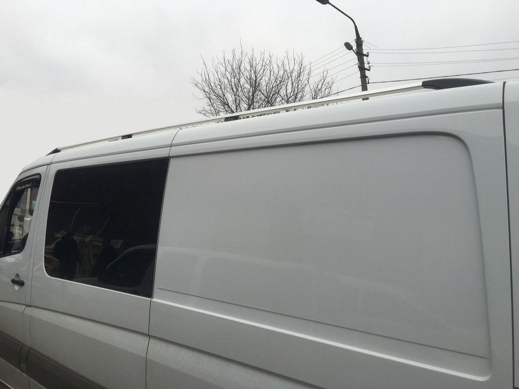 Roof rails DD (aluminum) for Volkswagen Crafter 2006-2016 - image 1