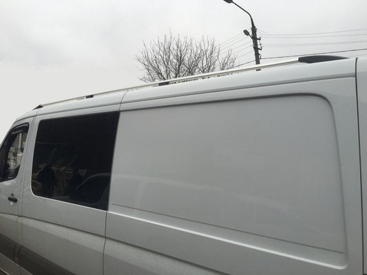 Roof rails DD (aluminum) for Volkswagen Crafter 2006-2016 - image 1