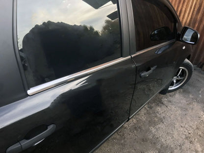 Window Trim Stainless Steel (4 pcs) for Nissan Note 2004-2012 - image 1