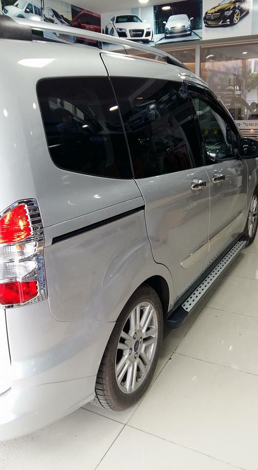 Chrome Tail Light Covers (2 pcs, plastic) for Ford Courier 2014-2023 - image 2