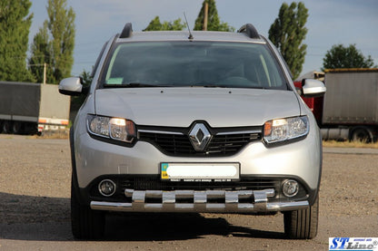 Front Bar ST015 (Stainless Steel) for Dacia Sandero 2013-2020 - image 2