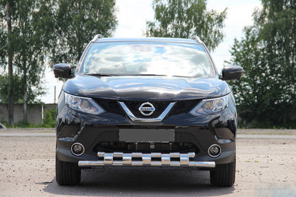 Front Bar ST015 (Stainless Steel) for Nissan Qashqai 2014-2021 - image 2