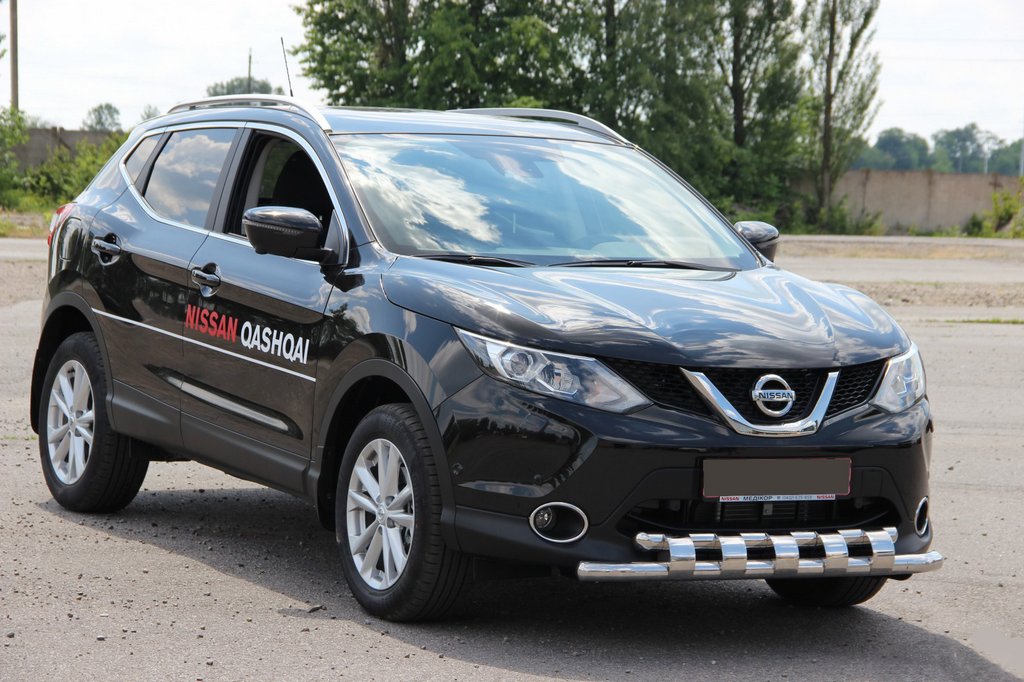 Front Bar ST015 (Stainless Steel) for Nissan Qashqai 2014-2021 - image 3