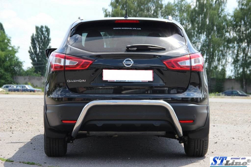 Back arc AK007-1 (stainless steel) for Nissan Qashqai 2014-2021 - Reelken Auto