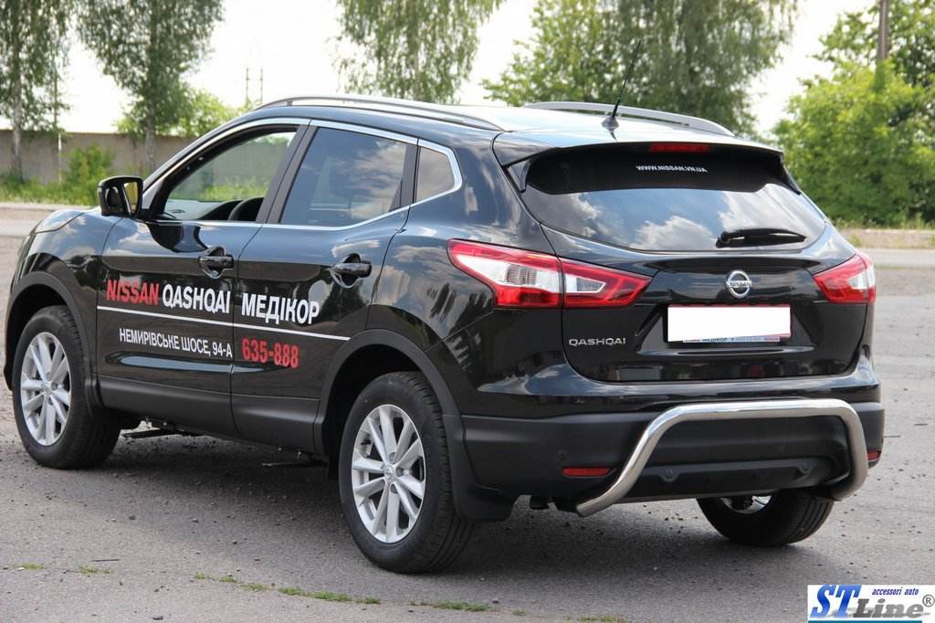 Back arc AK007-1 (stainless steel) for Nissan Qashqai 2014-2021 - Reelken Auto
