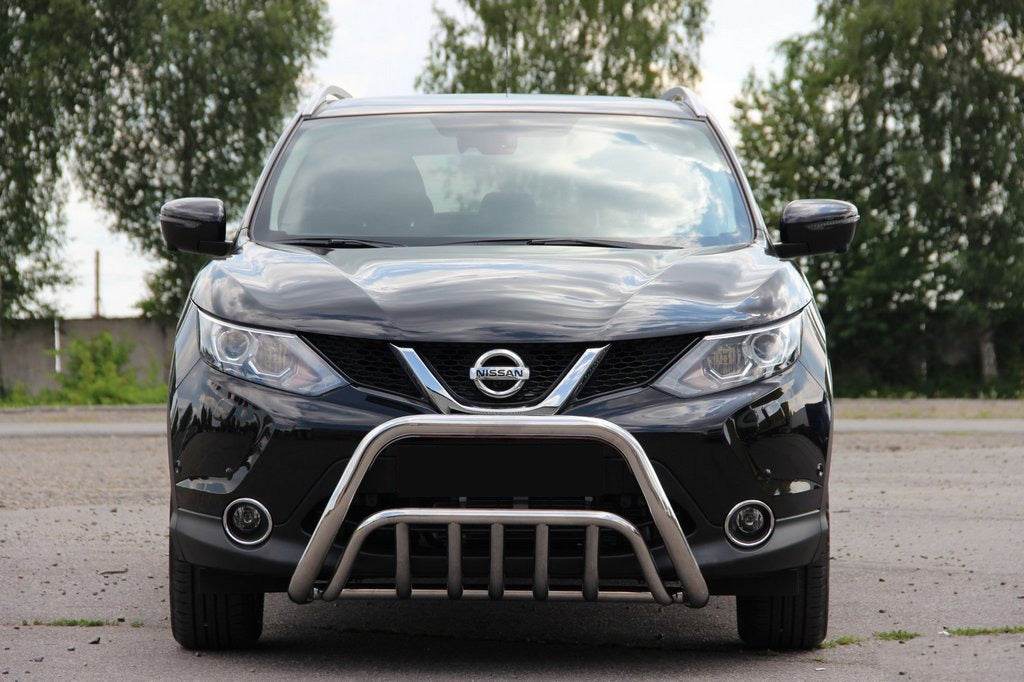 The WT002 bumper guard (stainless) for Nissan Qashqai 2014-2021 - Reelken Auto