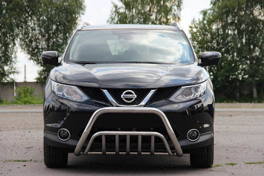 The WT002 bumper guard (stainless) for Nissan Qashqai 2014-2021 - Reelken Auto