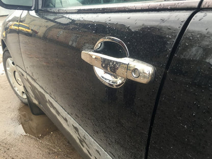 Chrome Door Handle Covers (4 pcs, Stainless Steel) for Mercedes E-сlass W210 1995-2002 - image 2