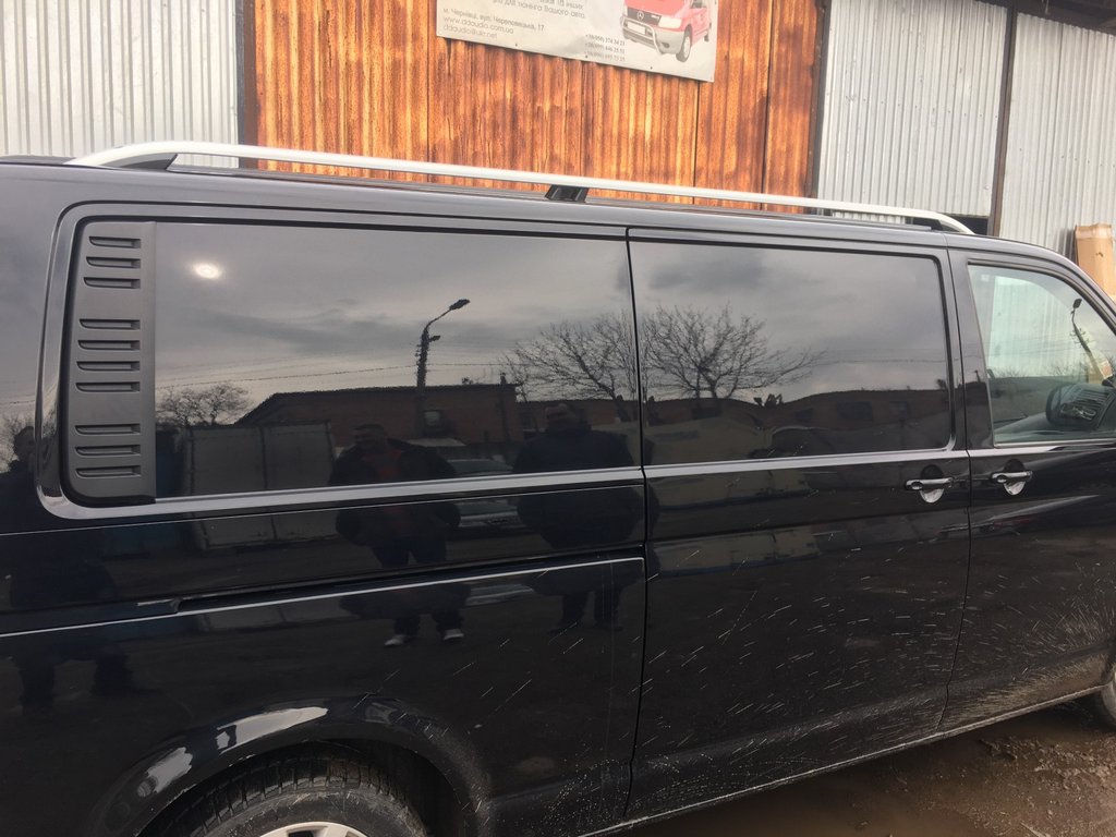 Roof Rails CROWN (matte grey) for Volkswagen T6 2015-2024 - image 6