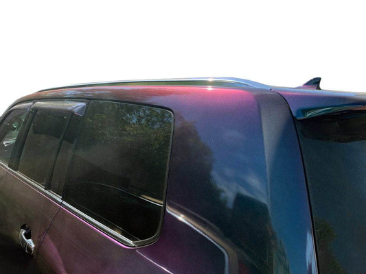 Railings Gray 2008-2015. (design 2018, 2 pcs) for Lexus LX570/450d - Reelken Auto