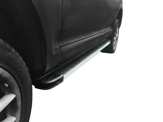 Lateral platforms Maya V1 (2 pieces, aluminum) for Volkswagen Touareg 2010-2018 - Reelken Auto