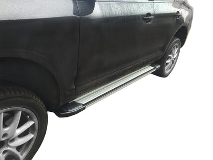 Side Steps Rainbow (2 pcs, Aluminum) for Porsche Cayenne 2003-2010 - image 1