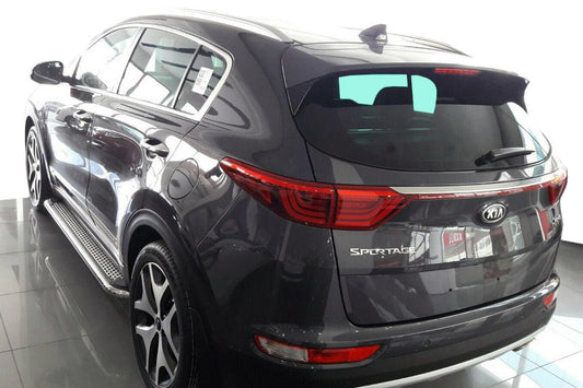 Side Steps Maydos V2 (2 pcs, Aluminum & Stainless Steel) for Kia Sportage 2015-2021 - image 1