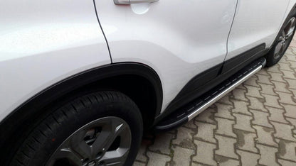 Side Steps Duru (2 pcs, Aluminum) for Suzuki Vitara 2015- - image 1