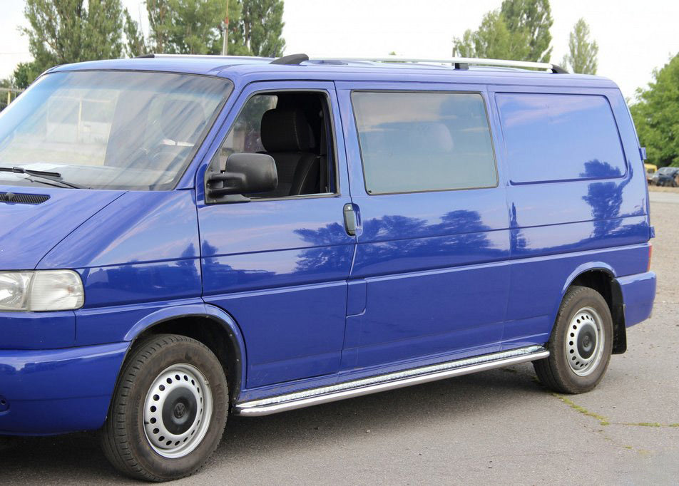 Chrome Roof Rails for Volkswagen T4 Transporter 1990-2003 - image 1