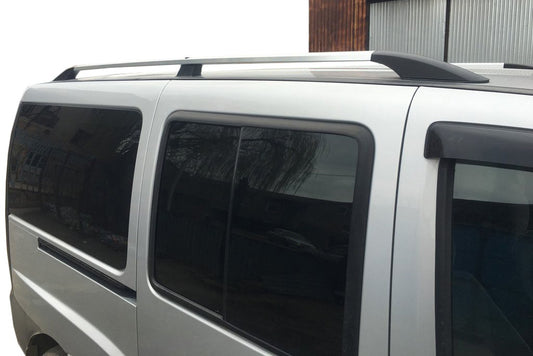 Chrome Roof Rails for Fiat Doblo I 2001-2005 - image 1