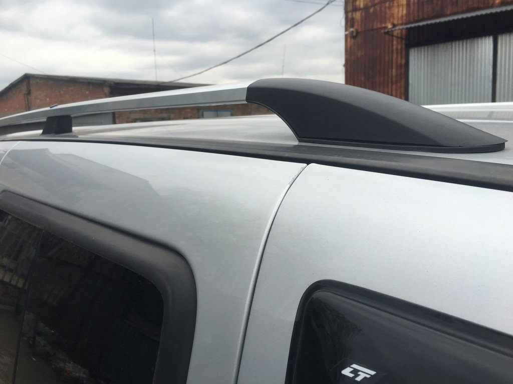 Chrome Roof Rails (Plastic Feet) for Fiat Doblo I 2005-2010 - image 5