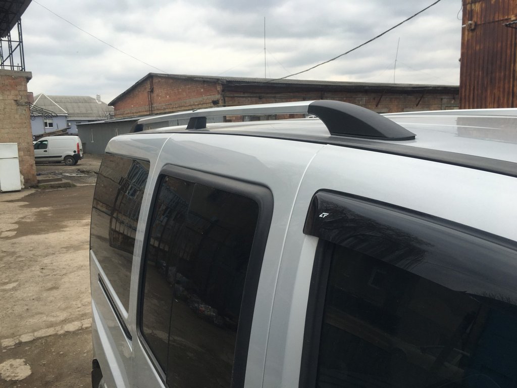 Chrome Roof Rails for Fiat Doblo I 2001-2005 - image 3