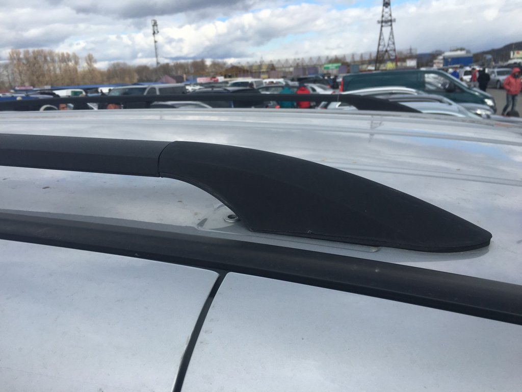 Black roof rails for Fiat Doblo II 2010-2022 - image 2
