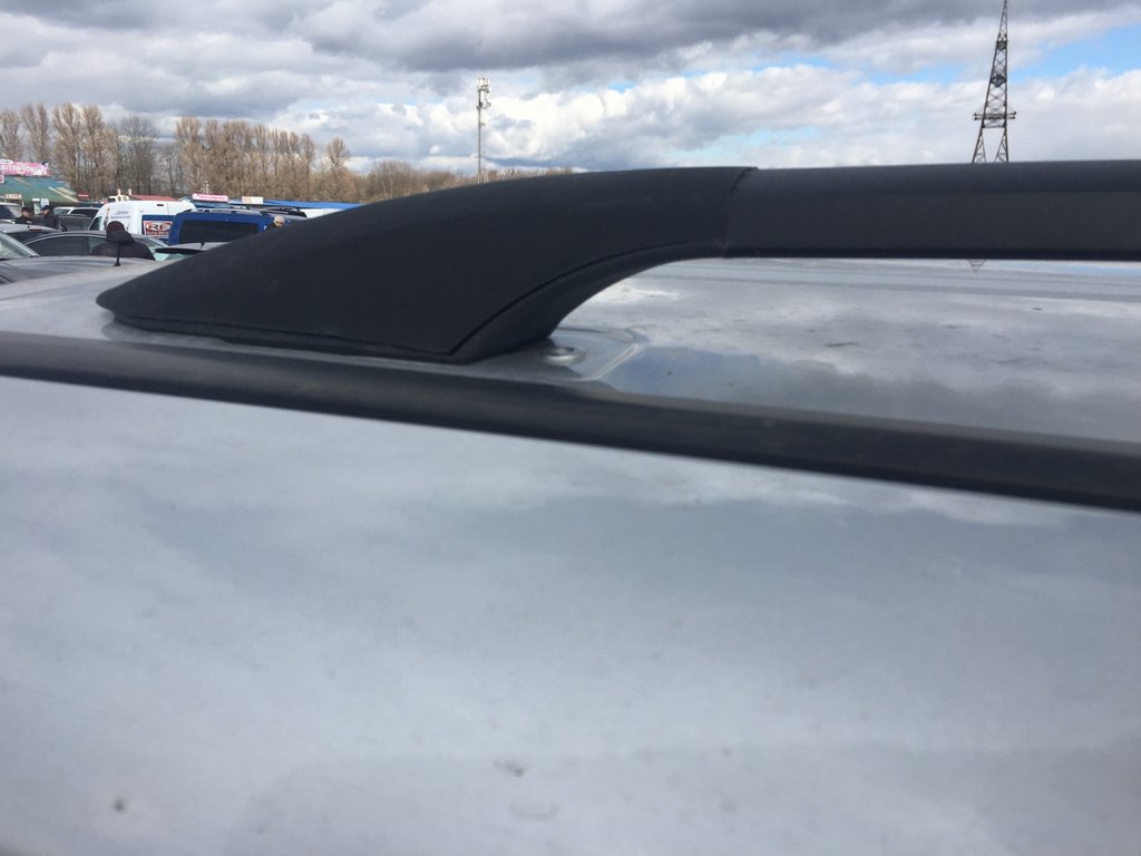Black roof rails for Fiat Doblo II 2010-2022 - image 5