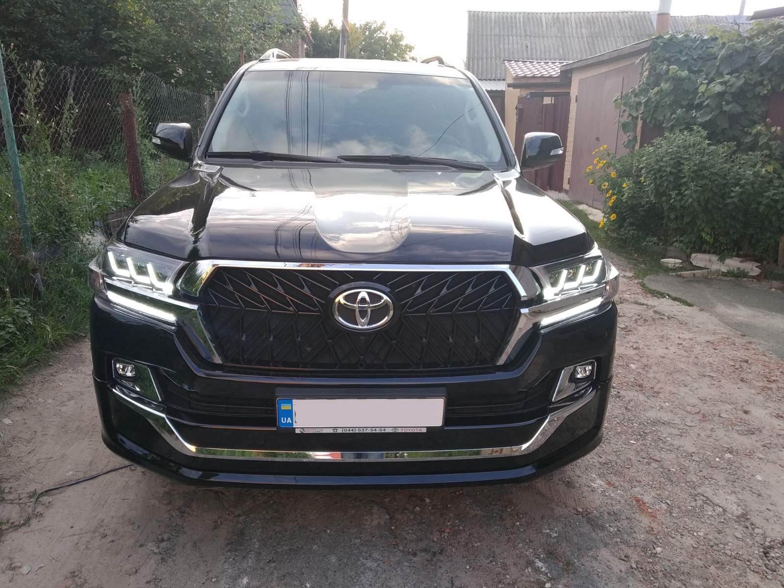 Front lights 2016+ (LX-Design) for Toyota Land Cruiser 200 - Reelken Auto