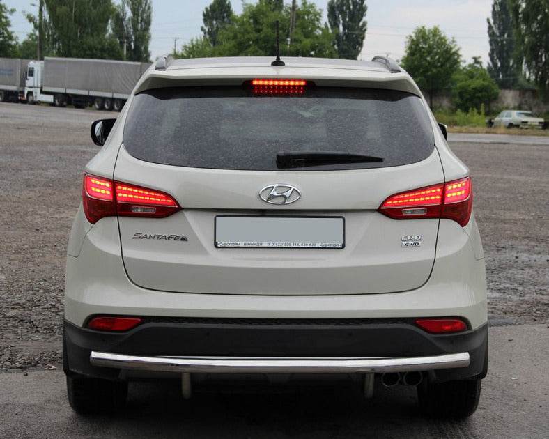 Back arc AK002 (stainless) for Hyundai Santa Fe 3 2012-2018 - Reelken Auto