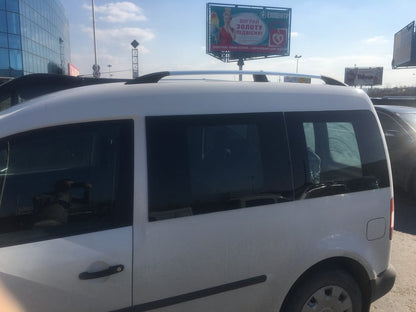 Chrome Roof Rails for Volkswagen Caddy 2004-2010 - image 6