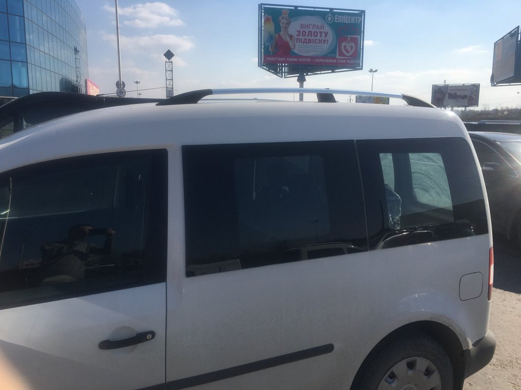 Chrome Roof Rails for Volkswagen Caddy 2015-2020 - image 6