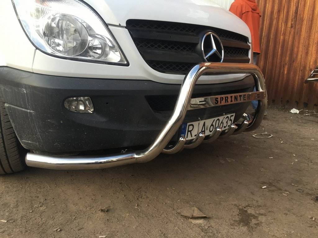 Excellent quality with a mustache WT003-Plus (stainless steel.) for Mercedes Sprinter W906 2006-2018 - Reelken Auto