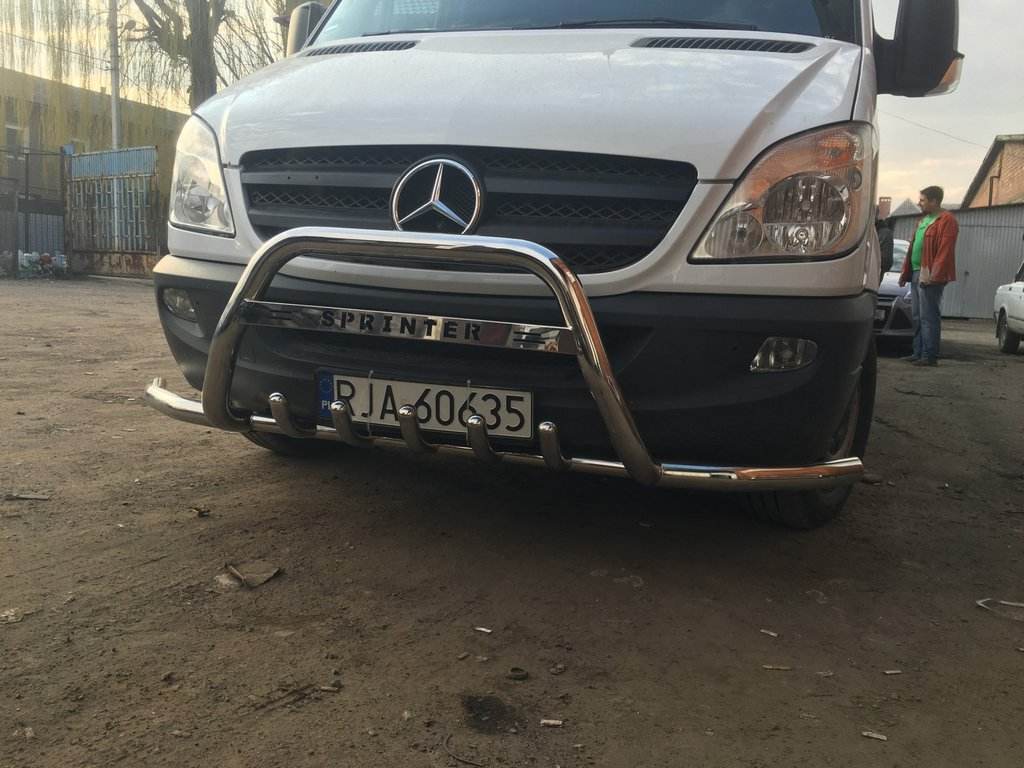 Excellent quality with a mustache WT003-Plus (stainless steel.) for Mercedes Sprinter W906 2006-2018 - Reelken Auto