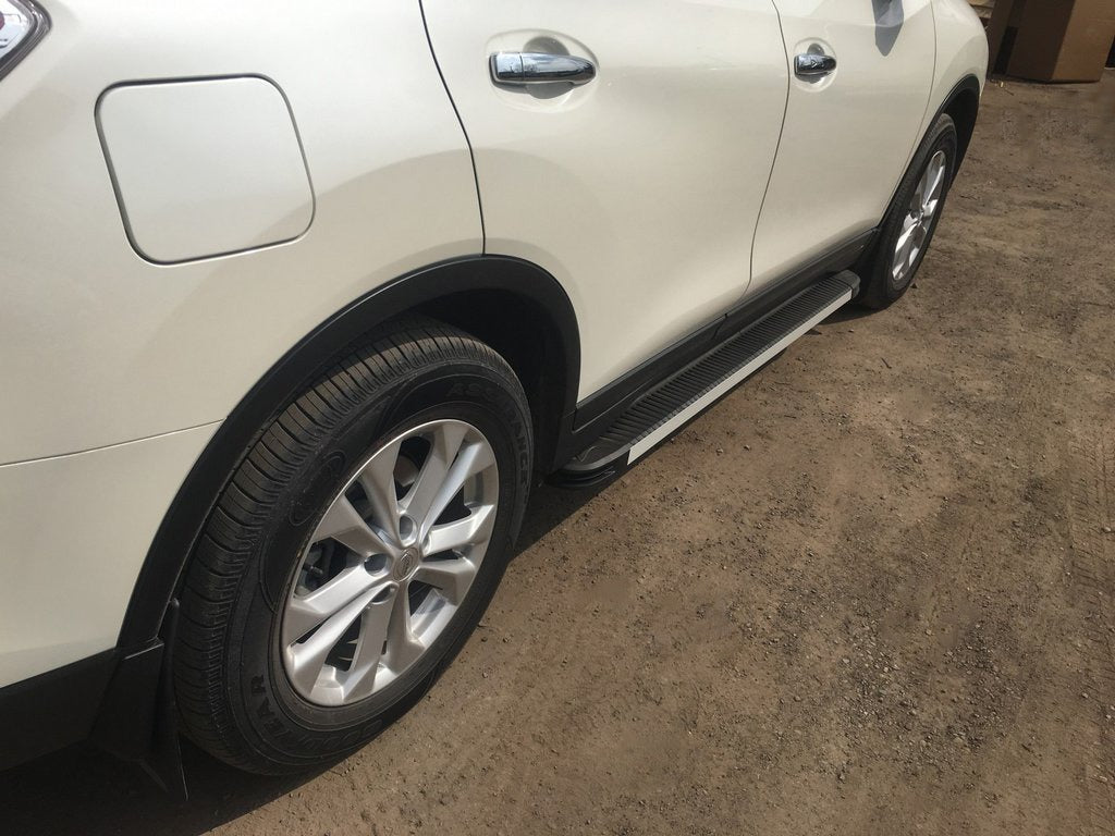 Side Steps Maya V1 (2 pcs, Aluminum) for Nissan X-trail T32/Rogue 2014-2021 - image 1