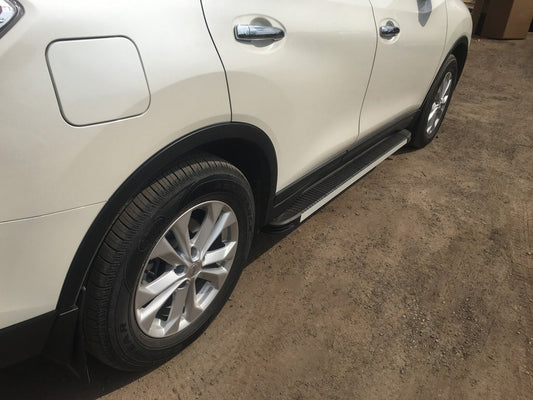 Side Steps Maya V1 (2 pcs, Aluminum) for Nissan X-trail T32/Rogue 2014-2021 - image 1