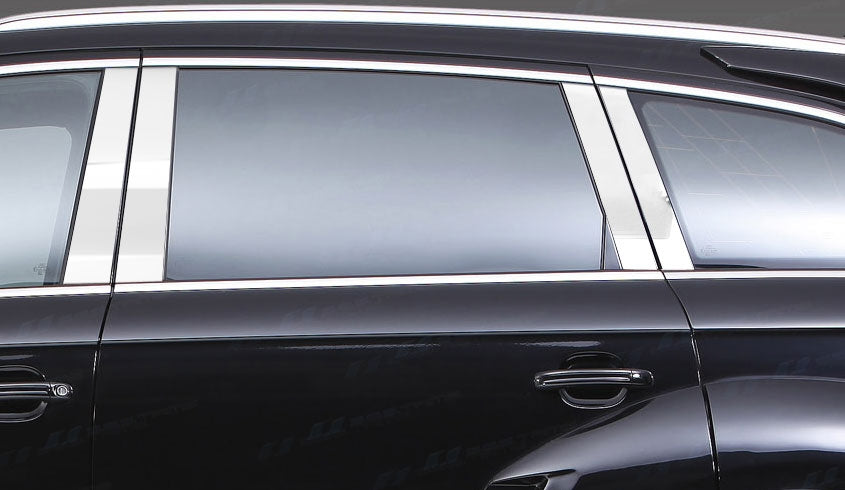 Stainless Steel Door Pillar Trim for Audi Q7 2005-2015 - image 4