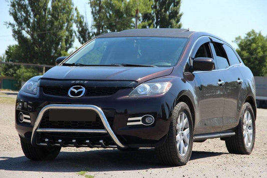 Front protection WT003 (stainless) for Mazda CX-7 2006-2012 - Reelken Auto