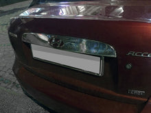 Overlay over the number (stainless) for Hyundai Accent 2006-2010 - image 1