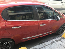 Window Trim Molding (4 pcs, Stainless Steel) for Peugeot 208 2012-2019 - image 2