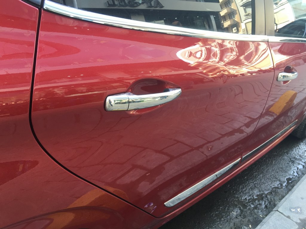 Pads on the handles (stainless) for Peugeot 208 2012-2019 - image 3