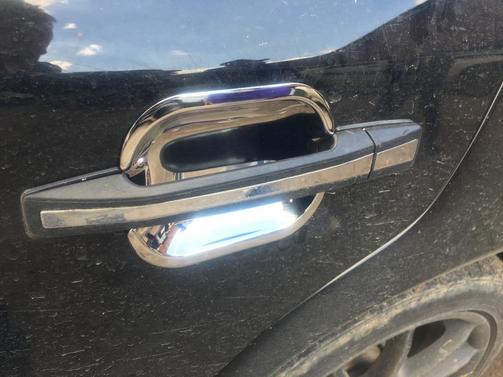 Stainless Steel Handle Covers (4 pcs) for Mercedes E-сlass W124 1984-1997 - image 2