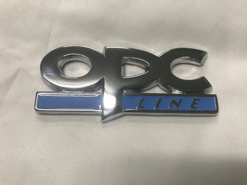 Metal Badge OPC Line (Chrome) for Opel - image 1