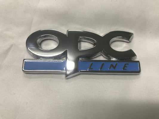 Metal Badge OPC Line (Chrome) for Opel - image 1