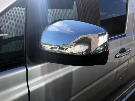 Chrome Mirror Covers VITO 2010-2014 (2 pcs) for Mercedes Viano 2004-2014 - image 1