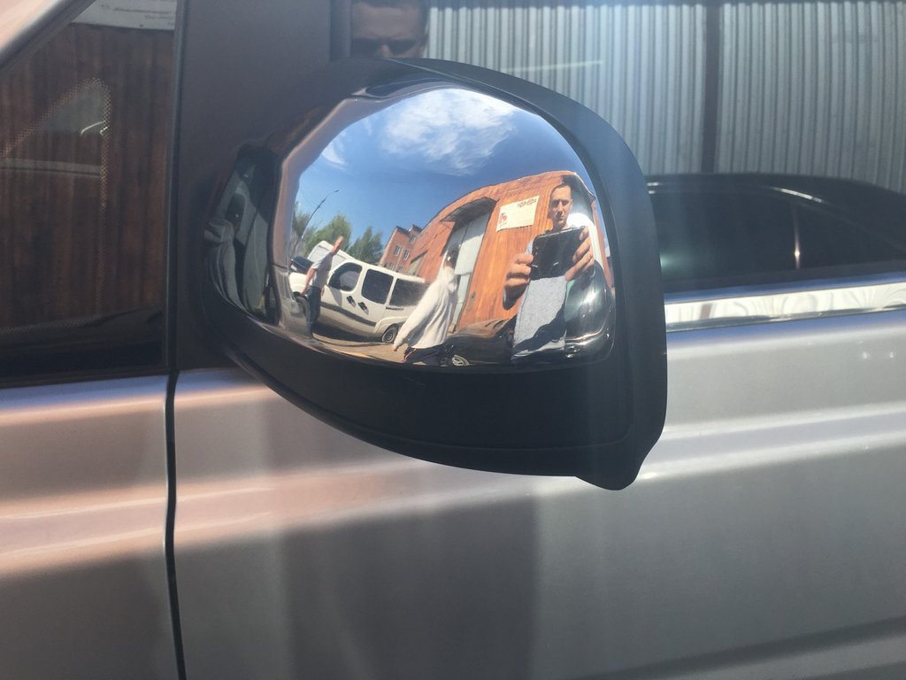 Covers for mirrors Vito 2010-2015 (2 PCs) for Mercedes Vito W639 2004-2014 - image 3