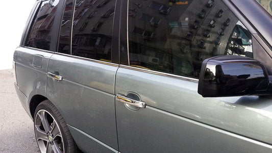 Covers for handles (4 pieces, stainless steel) for Range Rover III L322 2002-2012 - Reelken Auto