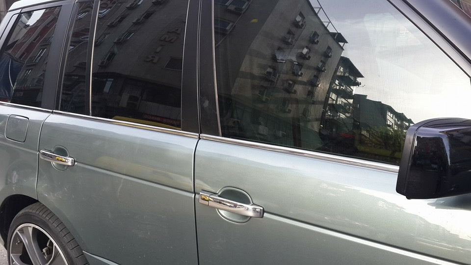 Chrome Door Handle Covers (4 pcs, Stainless Steel) for Range Rover III L322 2002-2012 - image 3